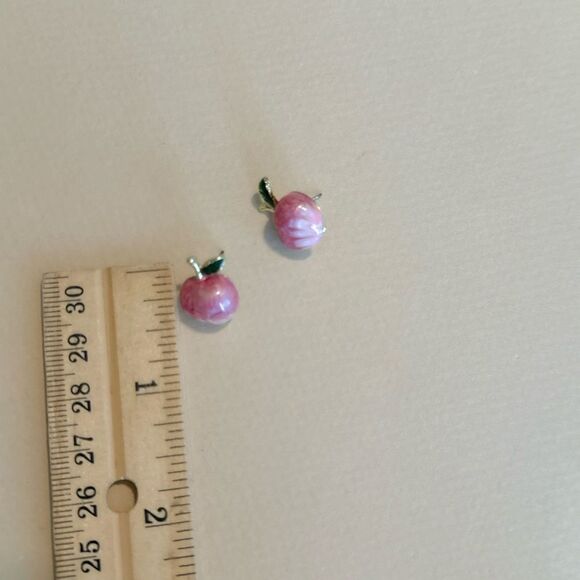 Apple earrings M959 - Picture 3 of 3